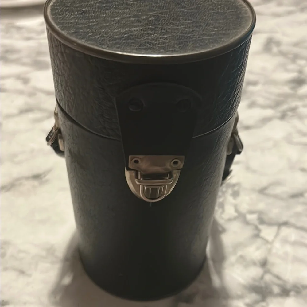 vintage Mamiya Black Camera Lens, 150mm F4 with case
